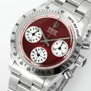 Rolex Replica Vintage Daytona Swiss 7750 Automatic With Red Dial