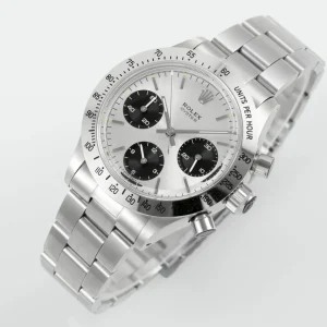 Replica Rolex Vintage Panda Daytona Swiss 7750 Automatic Movement With White&Black Dial