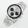 Rolex Vintage Panda Daytona Replica Swiss 7750 Automatic Movement With White&Black Dial