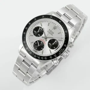 Rolex Replica Vintage Daytona Swiss 7750 Automatic Movement With White Dial