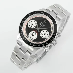 Rolex Replica Vintage Daytona Swiss 7750 Automatic Movement With Black Dial