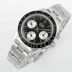 Rolex Replica Vintage Daytona Swiss 7750 Automatic Movement With Black Dial