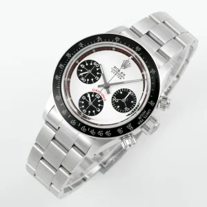 Rolex Replica Vintage Daytona Swiss 7750 Automatic Movement With White Dial