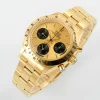 Rolex Super Clone Vintage Daytona Swiss 7750 Automatic Movement With Gold Dial