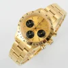 Rolex Replica Vintage Daytona Swiss 7750 Automatic Movement With Gold Dial