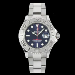 Rolex Replica Yachtmaster 40mm Blue Dial Stainless Steel Watches