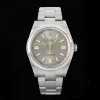 Rolex Replica Oyster Perpetual 41mm Silver Dial Automatic Watches