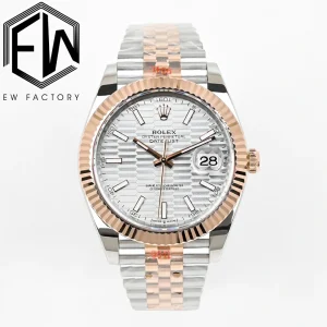 Replica Rolex Datejust 41mm White Dial Automatic Stainless Steel Watches