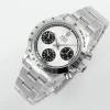Rolex Replica Vintage Panda Daytona Swiss 7750 Automatic Movement With White&Black Dial