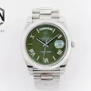 Rolex Replica Day-Date Steel Green Dial 40mm Steel Bracelet Watches