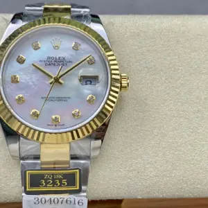 Replica Fluted Rolex Datejust Logbook Series 41mm with the 126333 V2 version