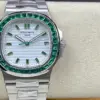 Replica Patek Philippe Nautilus 5711 With Green Diamond Bezel And Markers