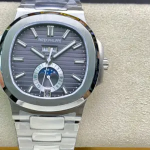 Replica Patek Philippe Nautilus Annual Calendar 5726 - Grey Dial