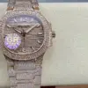 Replica Patek Philippe Aquanaut Diamonds Dial and Band