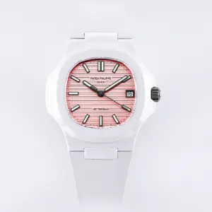 Replica AET Remould Patek Philippe Ceramic Pink Dial