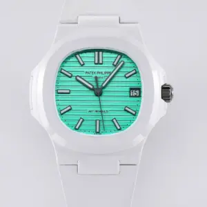 Replica AET Remould Patek Philippe Ceramic Light Blue Dial