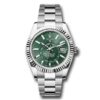 Replica 2024 Rolex Sky Dweller 44MM Olive Green Dial Watch