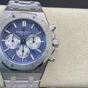 Replica Audemars Piguet Royal Oak Chronograph Blue Dial Watch