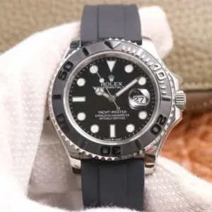 Replica Rolex Yacht-Master 40 Oyster 40MM-1:1 Black Dial Watch