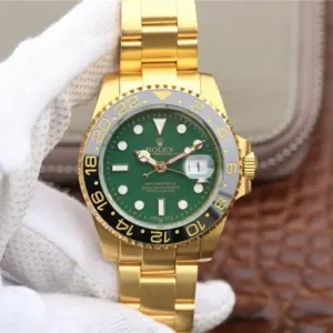 Replica Rolex GMT-Master II 116718LN 18K Gold Wrapped -1:1 Superclone Automatic