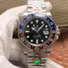 Replica Rolex GMT-Master II 126710BLRO-1:1 904L Stainless Steel