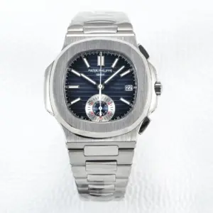 Replica Patek Philippe Nautilus 5980 Chronograph - Blue Dial