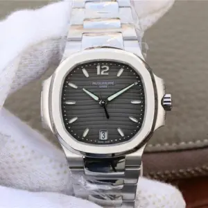 Replica Patek Philippe Nautilus 5711/1R - Grey Dial With Stainless Steel Band