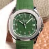 Replica Patek Philippe Aquanaut 5165a With Green Dial and Strap