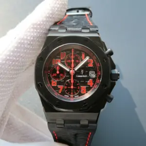Replica Audemars Piguet Royal Oak Offshore 26186SN Black Dial Watch