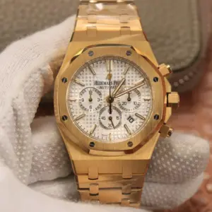 Replica Audemars Piguet Royal Oak Chronograph Rose Gold 41MM 1:1 Superclone