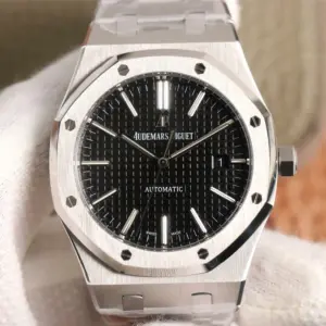 Replica Audemars Piguet Royal Oak 15400 Black Dial Watch
