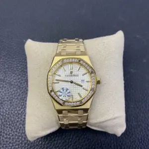 Replica Audemars Piguet Royal oak 18K gold 67650 33mm 1:1 Superclone