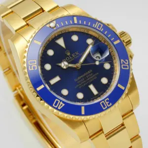Replica Submariner-date 126618 18K yellow-gold 1:1 Superclone Blue Dial