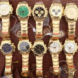 REPLICA ROLEX COSMOGRAPH DAYTONA 18K YELLOW GOLD ORIGINAL CAL.4130
