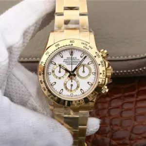 Super Replica Rolex Cosmograph Daytona 18K Yellow Gold Swiss Movement