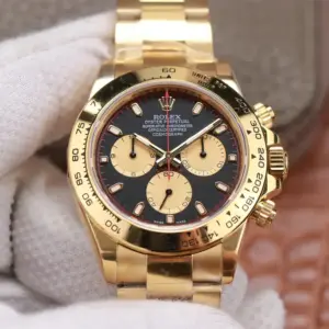REPLICA ROLEX DAYTONA 116508 YELLOW GOLD ORIGINAL CAL.4130 MOVEMENT 904L ST