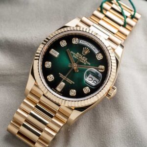 Replica Rolex Day Date 40MM Green Dial Watch