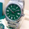 Replica Rolex 36MM Green Dial Oyster Perpetual Watch