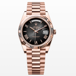 Replica 2024 Rolex Day-Date Rose gold 40MM Watch